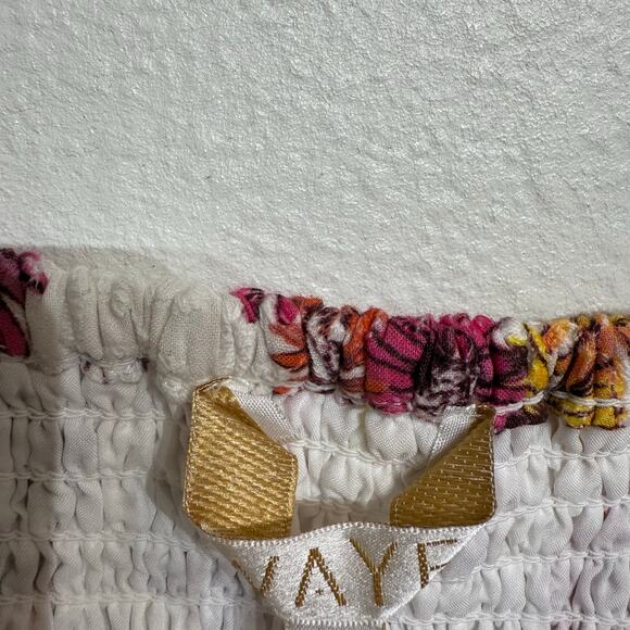 Wayf Maeve Floral Print Eyelet Camisole Sz L NWT - Picture 5 of 12